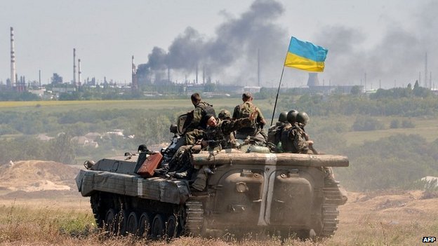 Ukraine, điểm nóng thời sự thế giới trong suốt năm 2014 Ảnh: AFP