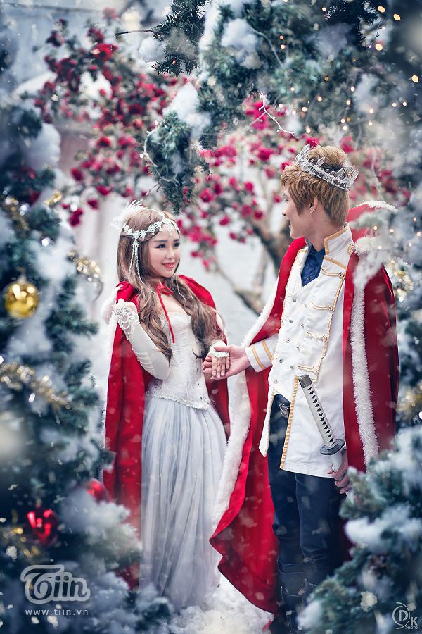 Bộ ảnh công chúa tuyết của Chie cùng người bạn trai được đầu tư và chỉnh màu như một bức tranh giữa đời thường khiến người xem dường như bị mê hoặc và cuốn hút vào từng chi tiết nhỏ nhất.