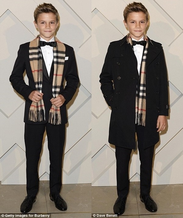 Con trai Beckham trở thành ngôi sao của nhãn hiệu thời trang nổi tiếng 8