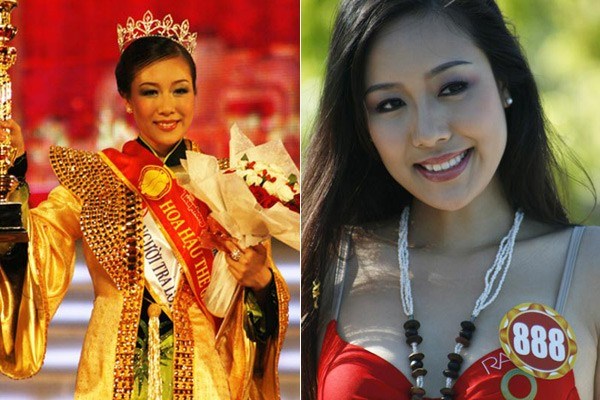 Nhan sắc hoa hậu Việt Nam ở khoảnh khắc đăng quang - ảnh 8