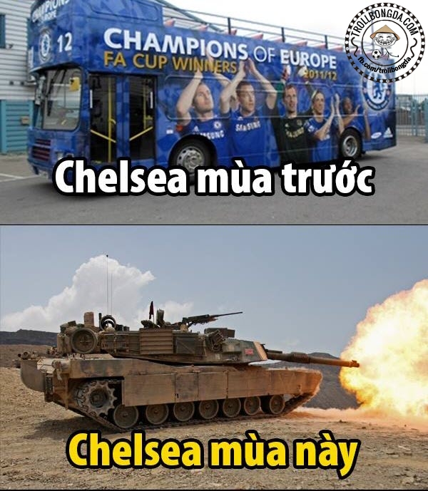 Xe bus xưa rồi, giờ Chelsea là xe tăng nhé