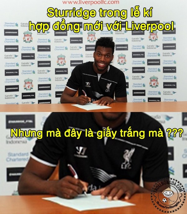 Ký hợp đồng vào giấy trắng, một phong cách rất Sturridge