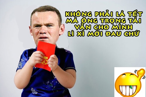 Khổ thân bé Rooney