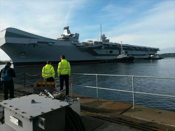 Phải tới năm 2020, HMS Queen Elizabeth mới đi vào hoạt động đầy đủ sau các cuộc thử nghiệm với F-35B.