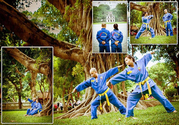 ảnh cưới, vovinam, võ thuật