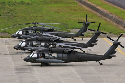 UH-60 Black Hawk bao gồm rất nhiều những biến thể khác như UH-60A, UH-60C, UH-60L, EH-60A Black Hawk, YEH-60B Black Hawk… 
