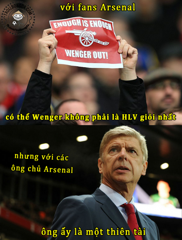 Wenger vẫn kiên trì ở Arsenal