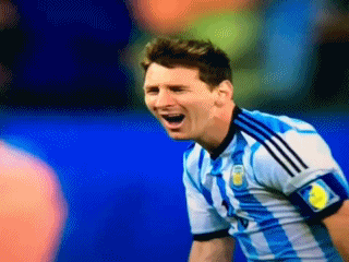 Messi khóc ăn mừng chiến thắng