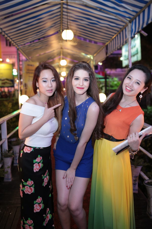 Bộ 3 Diễm Hằng, Andrea, MC Ngọc Trang.