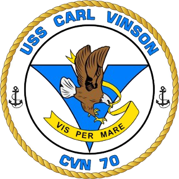 Carl Vinson là một nghị sỹ của tiểu bang Georgia, tên của ông được đặt cho CVN-70 như một cách ghi nhận những đóng góp to lớn cho hải quân.