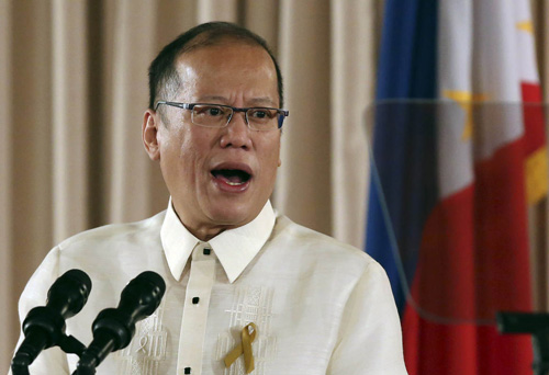 Tổng thống Philippines Benigno Aquino. Ảnh: AP