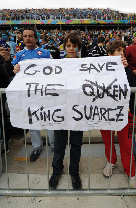 Nữ hoàng? Không, người Uruguay chỉ biết vua Suarez