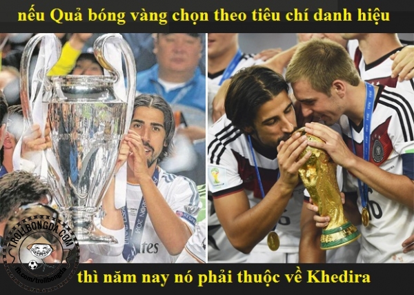 Khedira thành công nhất năm nay luôn