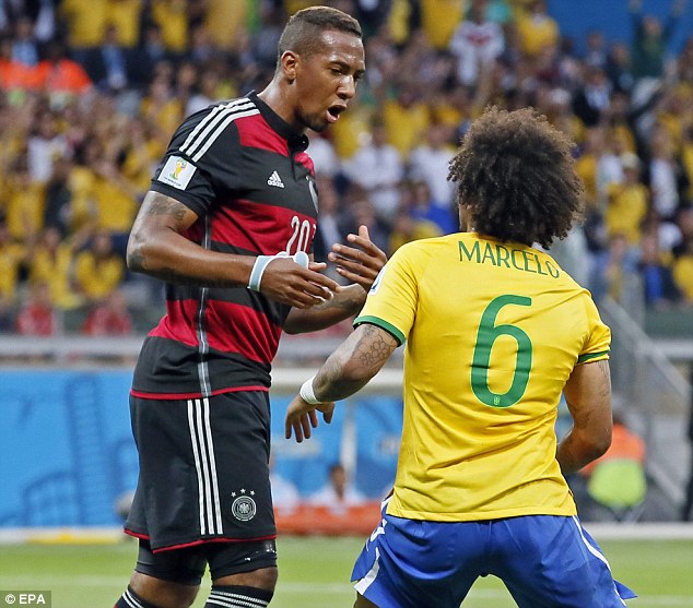 Lẽ nào Brazil lại quá nhỏ bé so với Đức?