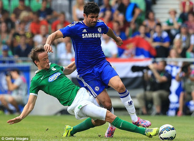 Diego Costa đã có ngày ra mắt Chelsea hoàn hảo