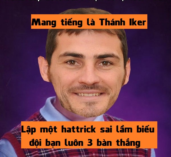 Một trận đấu mà Casillas đã quá ăn hại