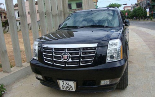 Cadillac Escalade biển tứ quý 6 của đại gia Quảng Bình.