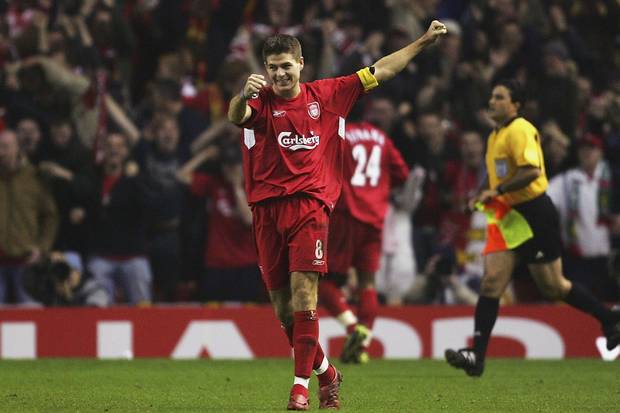 Gerrard cách đây 10 năm trẻ trung và đấy sức sống