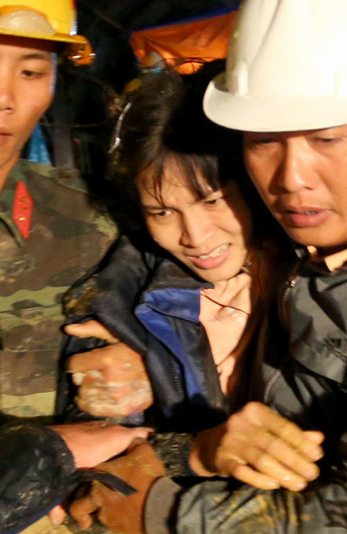 Đặng Thị Hồng Ngọc, nữ công nhân duy nhất trong số 12 nạn nhân. (Ảnh: M.Vinh/ Tuổi Trẻ)