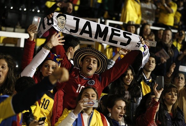 James Rodriguez luôn là người hùng trong mắt fan Colombia