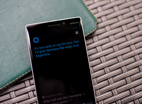 Cortana đặt niềm tin vào Đức ở trận CK