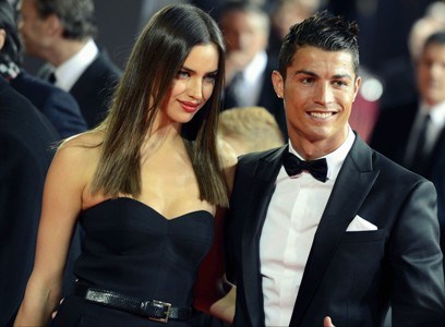 Cristiano Ronaldo cô bạn gái Irina Shayk