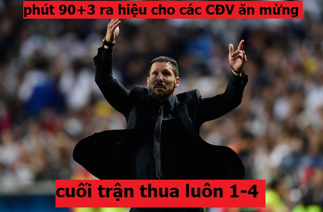 Simeone bị hố to