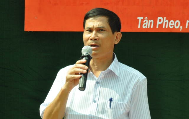 Ông Nguyễn Hữu An - Phó Trưởng phòng Giáo dục & Đào tạo huyện Đà Bắc, Hoà Bình