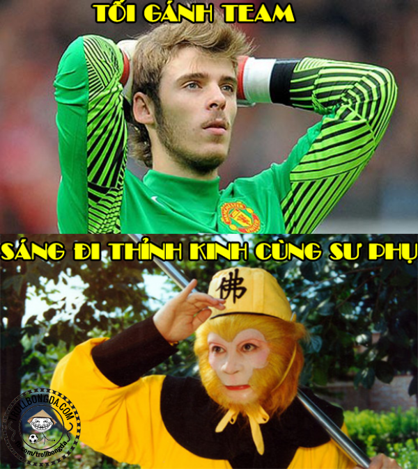 De Gea rất bận rộn