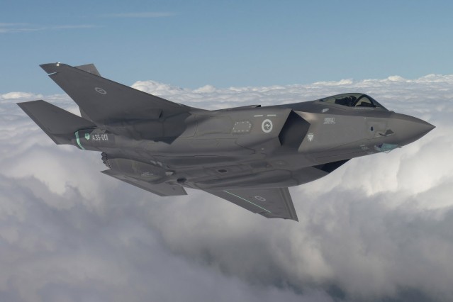 F-35A của Không quân Úc thực hiện chuyến bay đầu tiên.