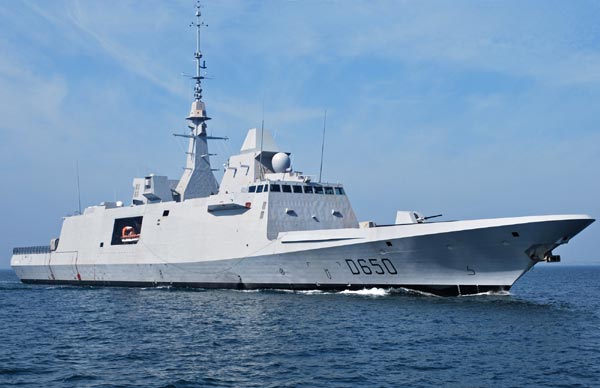 Các khinh hạm đa năng FREMM sẽ là trụ cột cho lực lượng tác chiến mặt nước của Hải quân Pháp thời gian tới