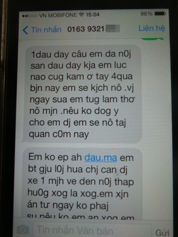 Một số tin nhắn khác