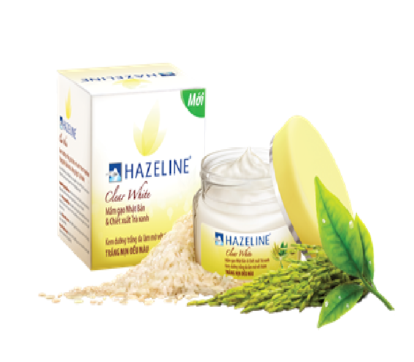 Kem trắng da Hazeline Mầm gạo Nhật Bản & Chiết xuất Trà xanh là giải pháp chăm sóc da hoàn hảo mang đến cho phái đẹp làn da trắng mịn và khỏe khoắn.