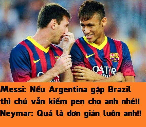 Messi chơi hơi bị hiểm