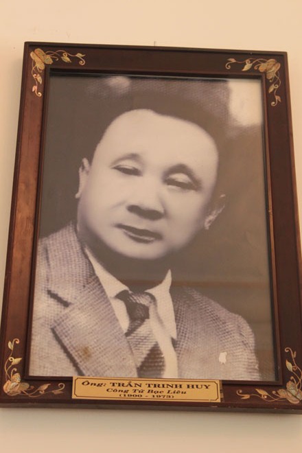 Chân dung công tử Bạc Liêu Trần Trinh Huy.