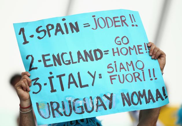TBN, Anh, Italia đều bị loại, chỉ có Uruguay là đi tiếp