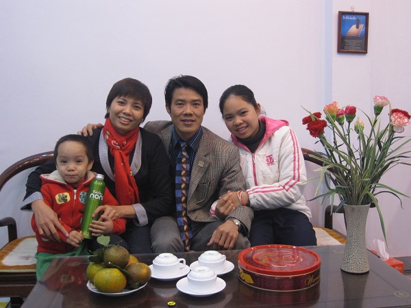 Gia đình anh Nguyễn Đức Chung