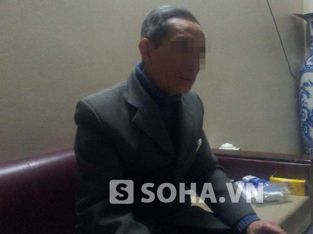 Ông Phạm Ngọc C. (bố chị Ngọc) trong vụ tin đồn kiểu nữ Hải Dương cưỡng dâm tài xế taxi gây xôn xao tại TP. Hải Dương.
