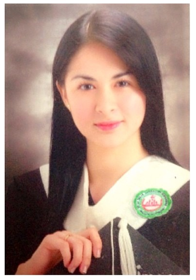 Marian khi tốt nghiệp Đại học.