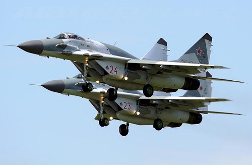 Tiêm kích MiG-29 của Không quân Nga.