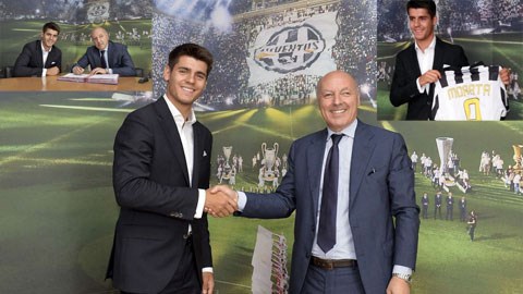 Morata đến với Juventus