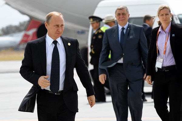 Ông Putin rời Úc về Nga