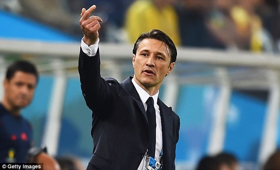 HLV Niko Kovac khá giận dữ