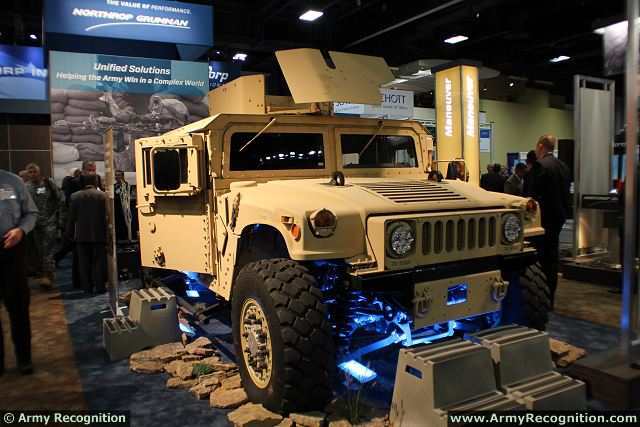 Phương án hiện đại hóa xe bọc thép Humvee của hãng Northrop Grumman.