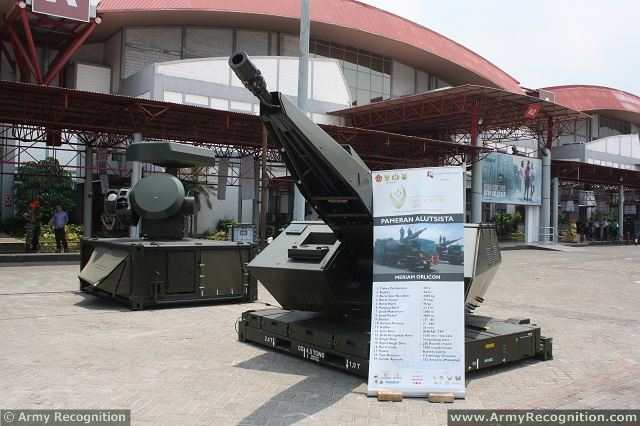 Hệ thống pháo phòng không Skyshield của công ty Rheinmetall.