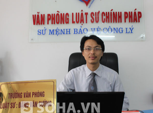 Luật sư Đặng Văn Cường