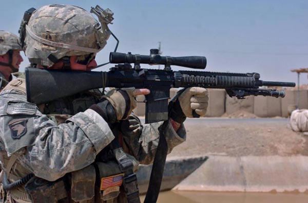 SR 25 đang là súng bắn tỉa tiêu chuẩn cho lực lượng đặc biệt Mỹ USSOCOM.