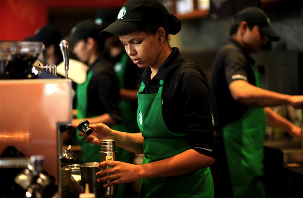 Với hơn 21.000 cửa hàng tại 65 quốc gia, Starbucks hiện là một trong những công ty tăng trưởng nhanh nhất nước Mỹ.