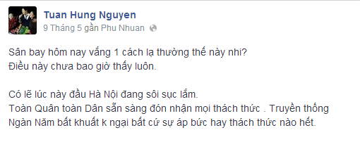 Ca sỹ Tuấn Hưng.