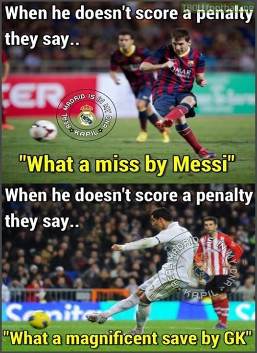 Sự khác nhau giữa Messi và Ronaldo